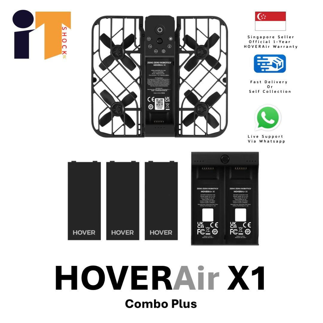 WTS: HOVERAir X1 Pocket-sized Self flying Camera Drone Combo Plus (Hover,  HoverAir), Hobbies & Toys, Toys & Games on Carousell