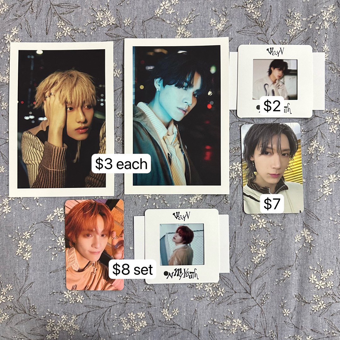 威神V WayV On My Youth テン 交通カード 中華トレカ ポラ WayV] On My