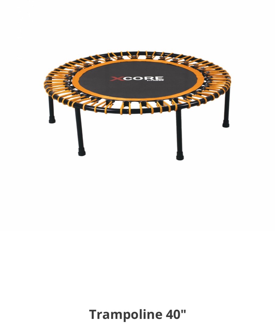 XCore Trampoline 40”, Sports Equipment, Exercise & Fitness, Toning