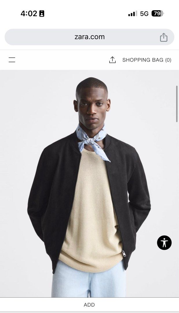 Faux suede bomber jacket zara sales