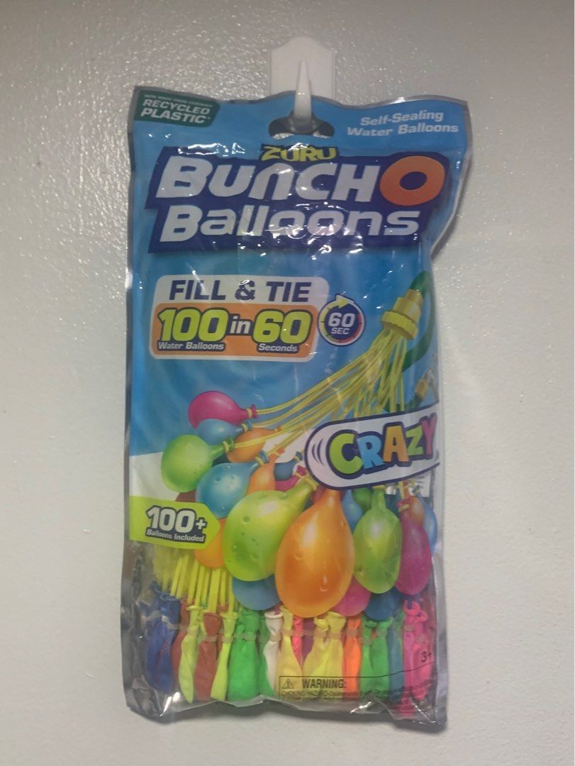 100 Buncho Balloons, Sports Equipment, Sports & Games, Water Sports on