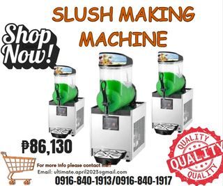 1 flavor slush making machine