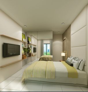 1BR Unit with Patio for Sale at Mango Tree Residences, San Juan City (42.75 SQM)
