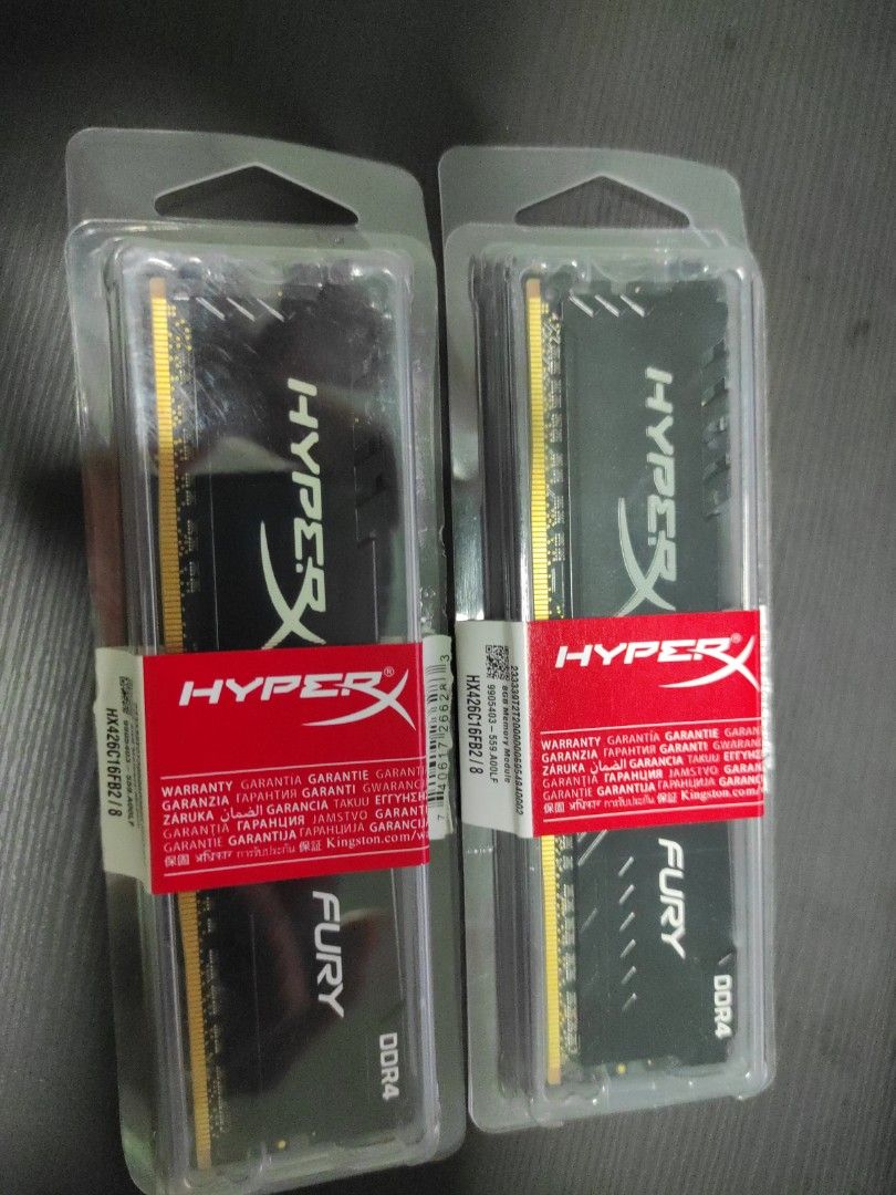 8GB RAM Dekstop Kingston DDR4 HX426C16FB2 8