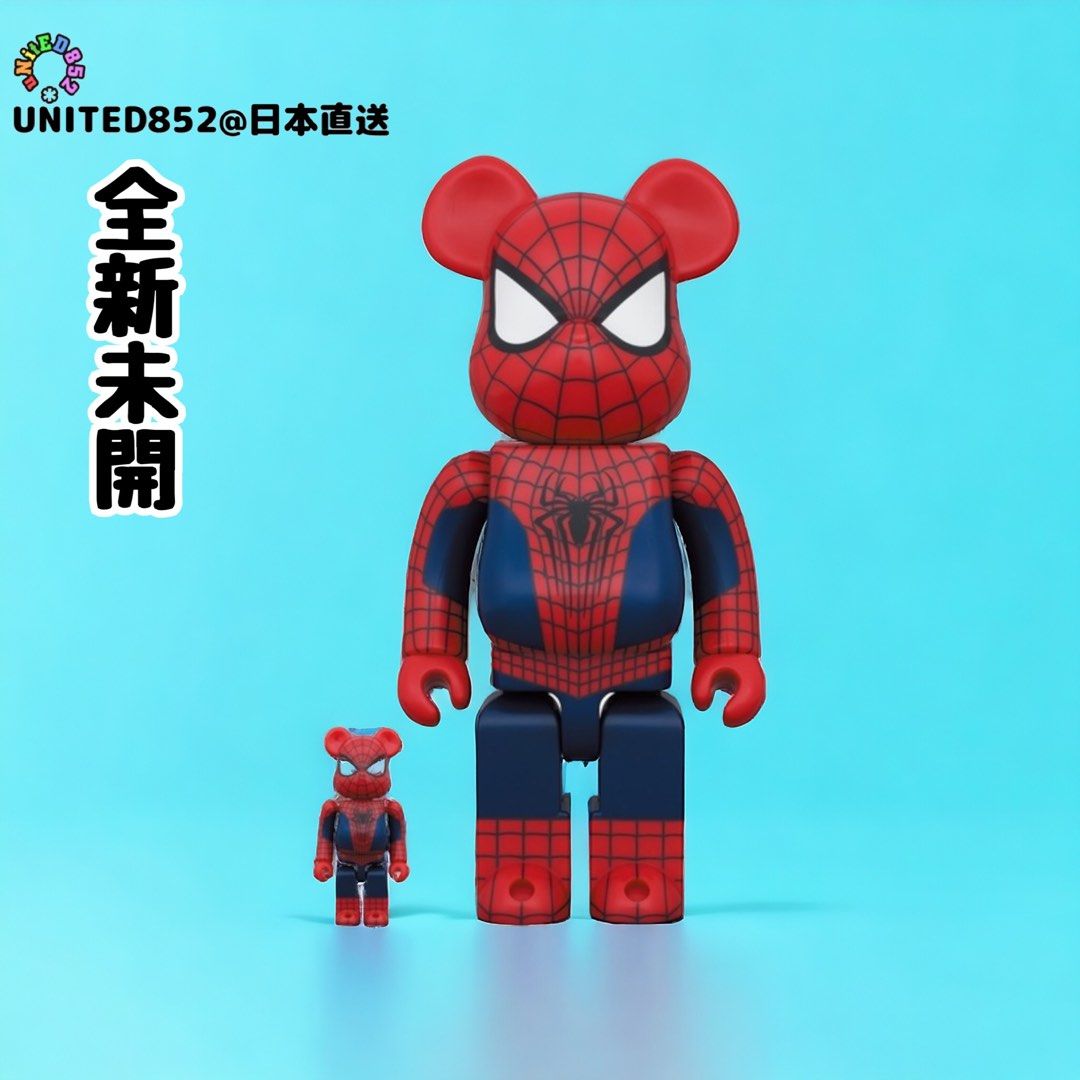 全新現貨} BE@RBRICK THE AMAZING SPIDERMAN SPIDER MAN SPIDER-MAN