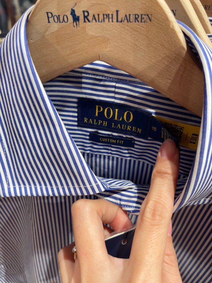 Ralph lauren custom hotsell fit button down