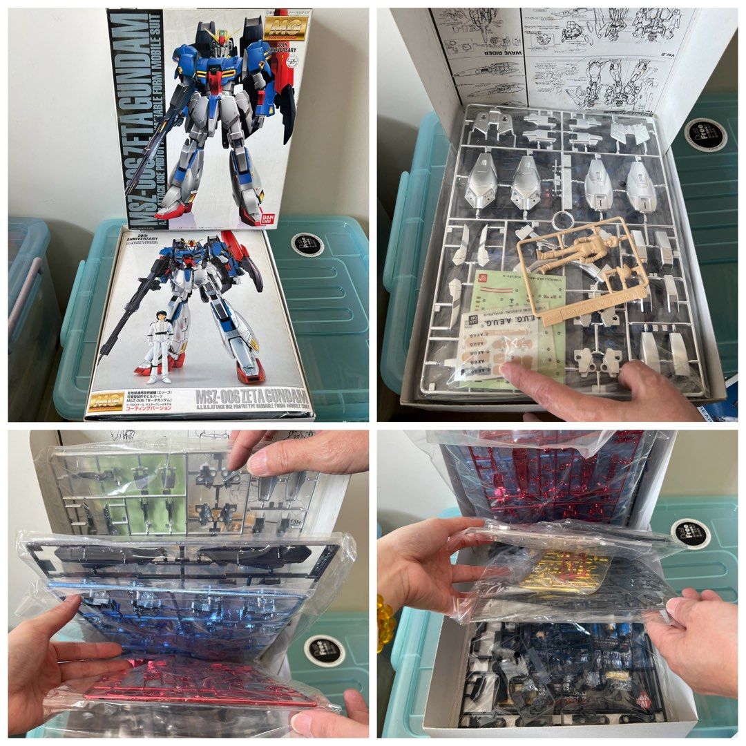 MG MSZ-006 ZETA GUNDAM 20周年記念 MG MSZ-006 ZETA GUNDAM 20周年記念 DALONG Gunpla — MG 1/100
