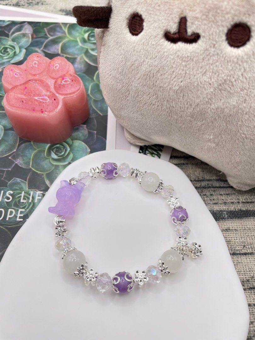 Aquamarine, Cyanite, Moonstone, 14k Gild Natural Crystal Bracelet - Shop  Memories Bracelets - Pinkoi