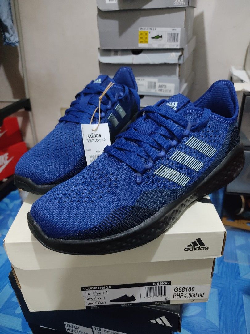 Adidas fluid flow 2 0 men s fashion footwear sneakers on carousell