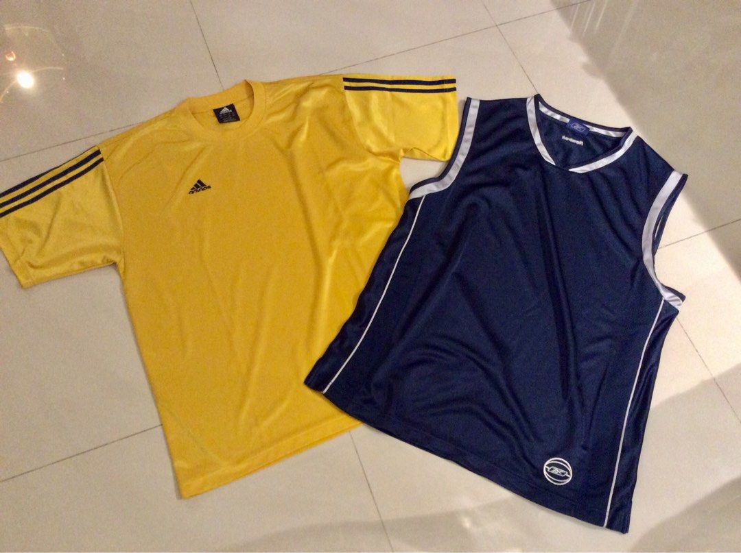 Adidas, Reebok tsh, Men's Fashion, Activewear on Carousell