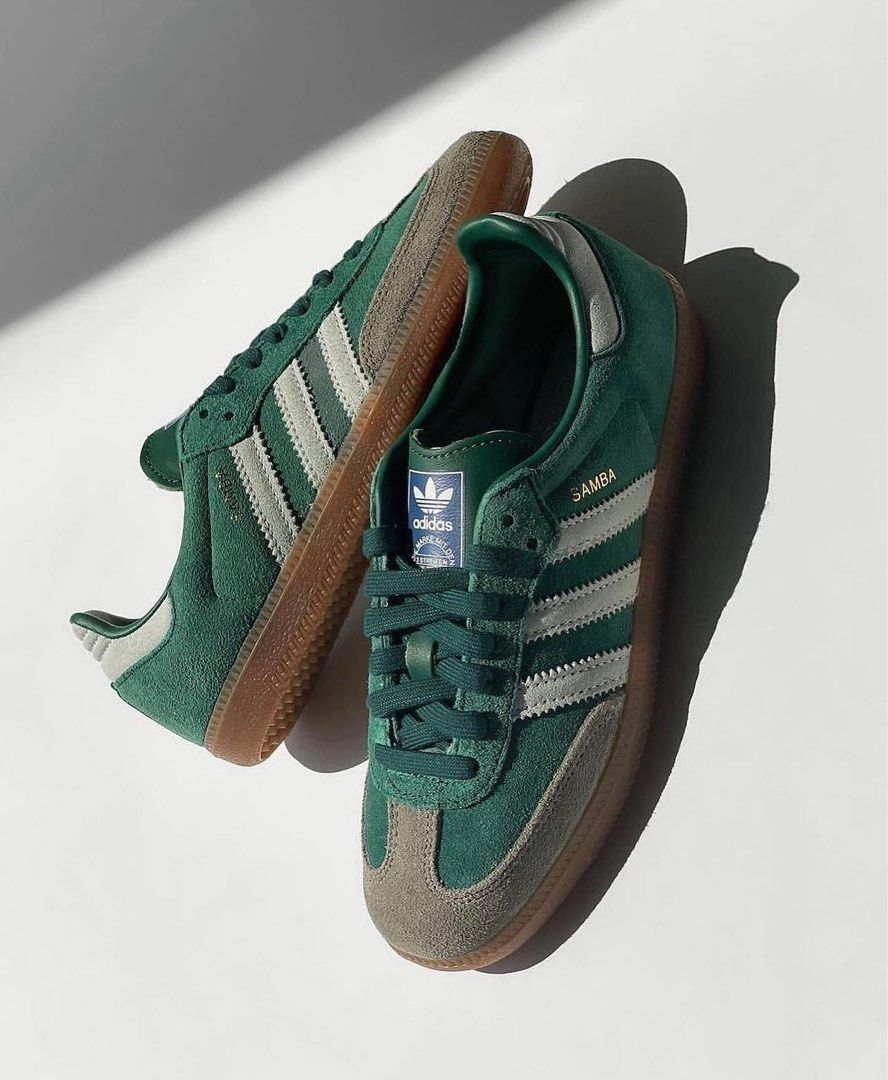 Adidas samba top lt green