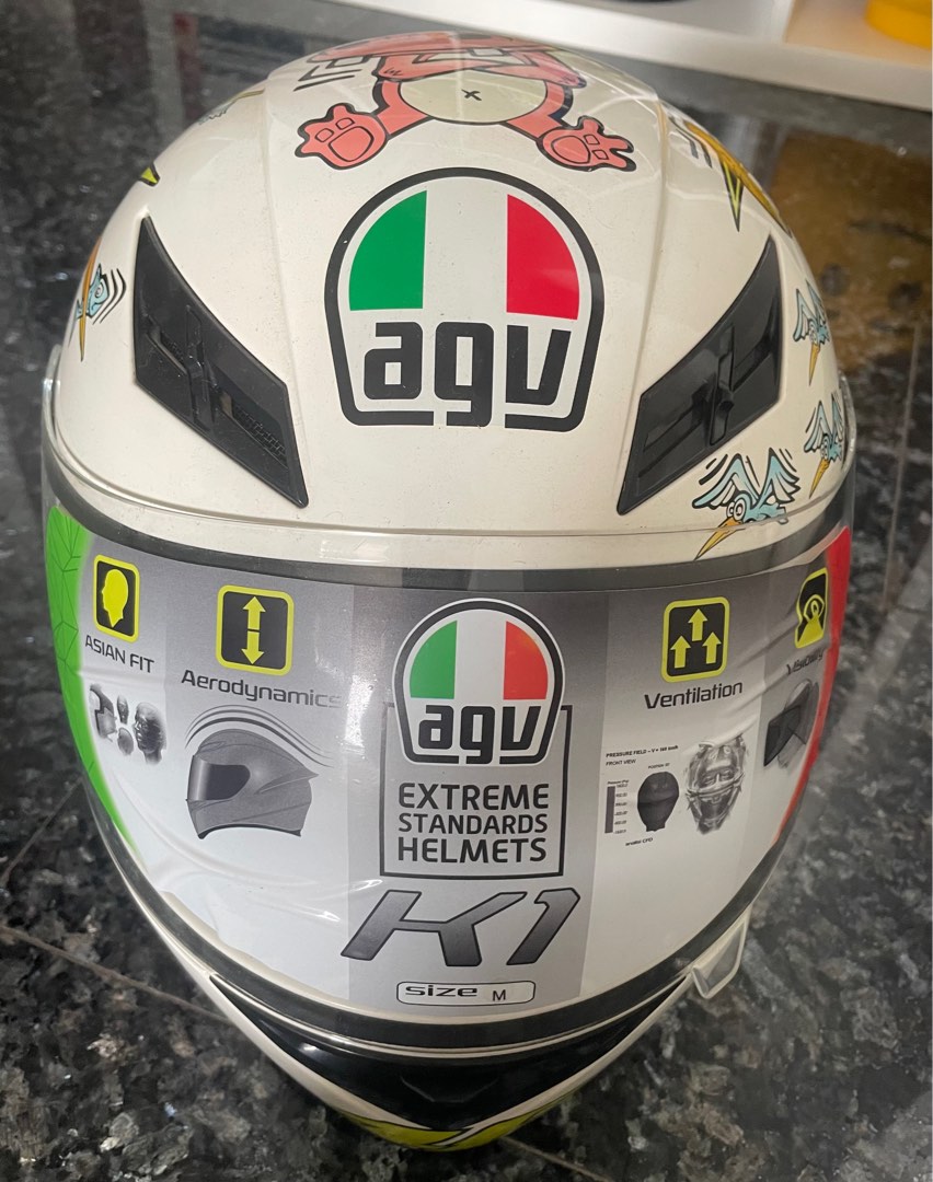 AGV K3 helmet, Motorcycles, Motorcycle Accessories on Carousell