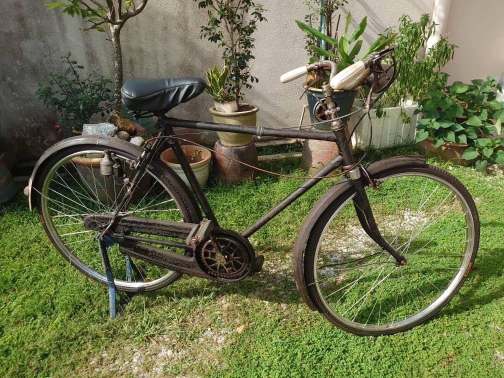 Antique basikal tua Hercules 26 3 speed Sports Equipment