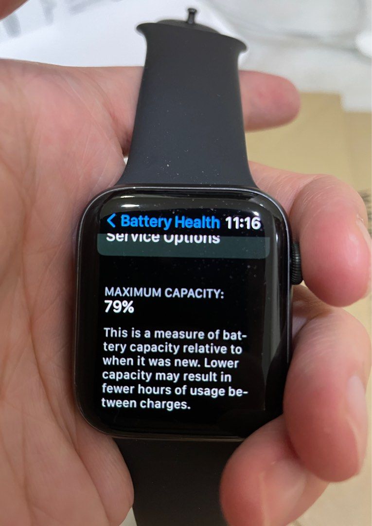 Apple watch battery 2025 case