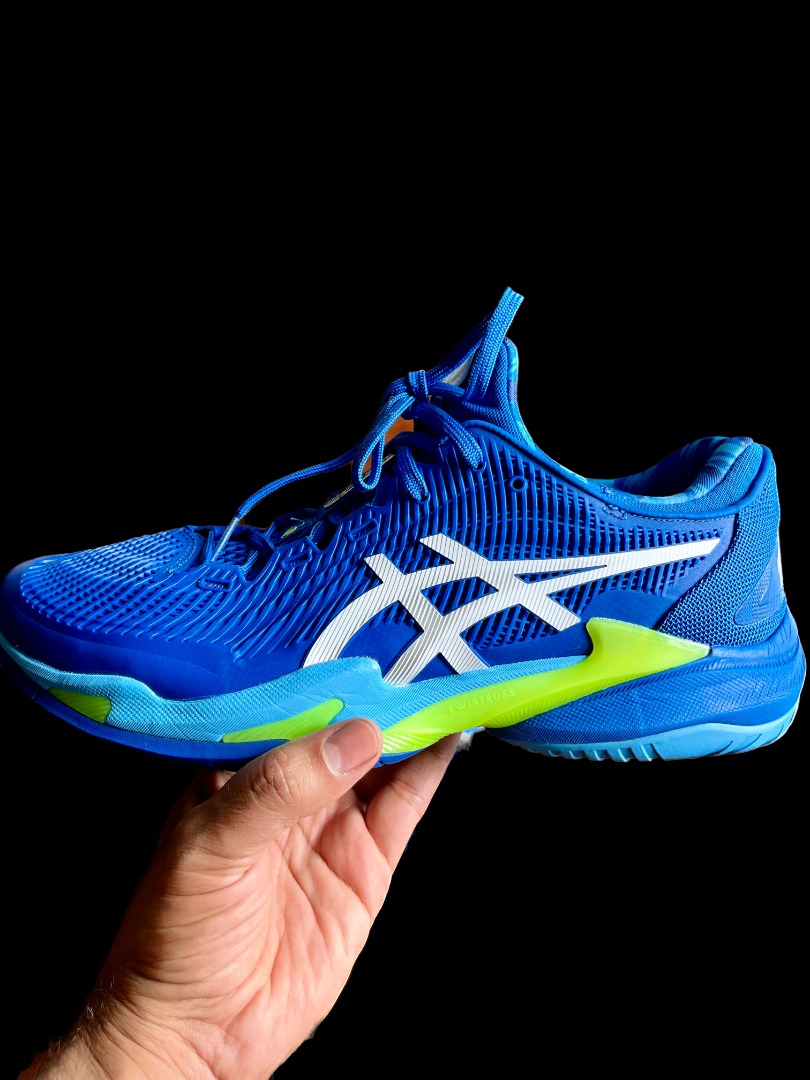 All blue cheap asics