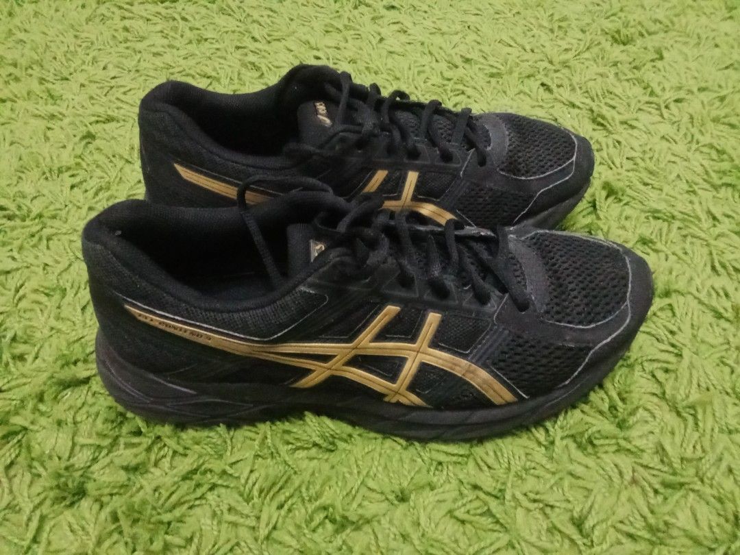 Asics Gel Contend 4 Black Gold T8D4Q 013 Men s Fashion