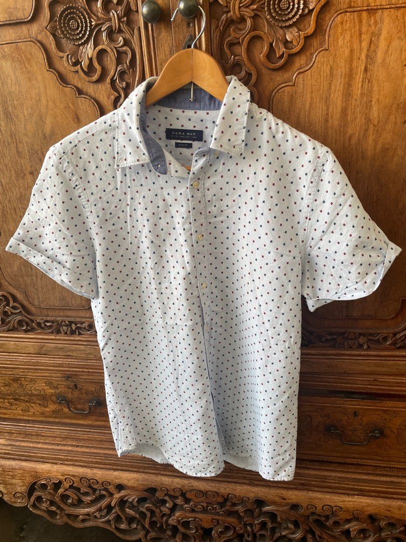 Zara, Ted Baker, and Other Branded Collared Shirts, Sizes Small to ...