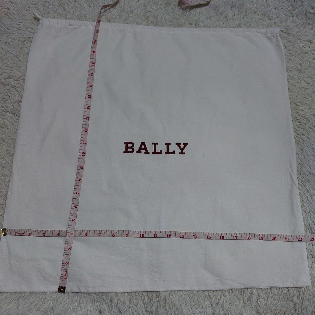 Authentic Bally dust bag 22x22 inches (Category: Luxury Bags & Wallets) located in Manila. Submitted by jfluxury.co (Listing ID 1277981868, Image 3). Description: excellent condition no flaws bought in Japan 🇯🇵 💯% Authentic. 😊 Money back guarantee. 😊 Clean and ready to use na po.