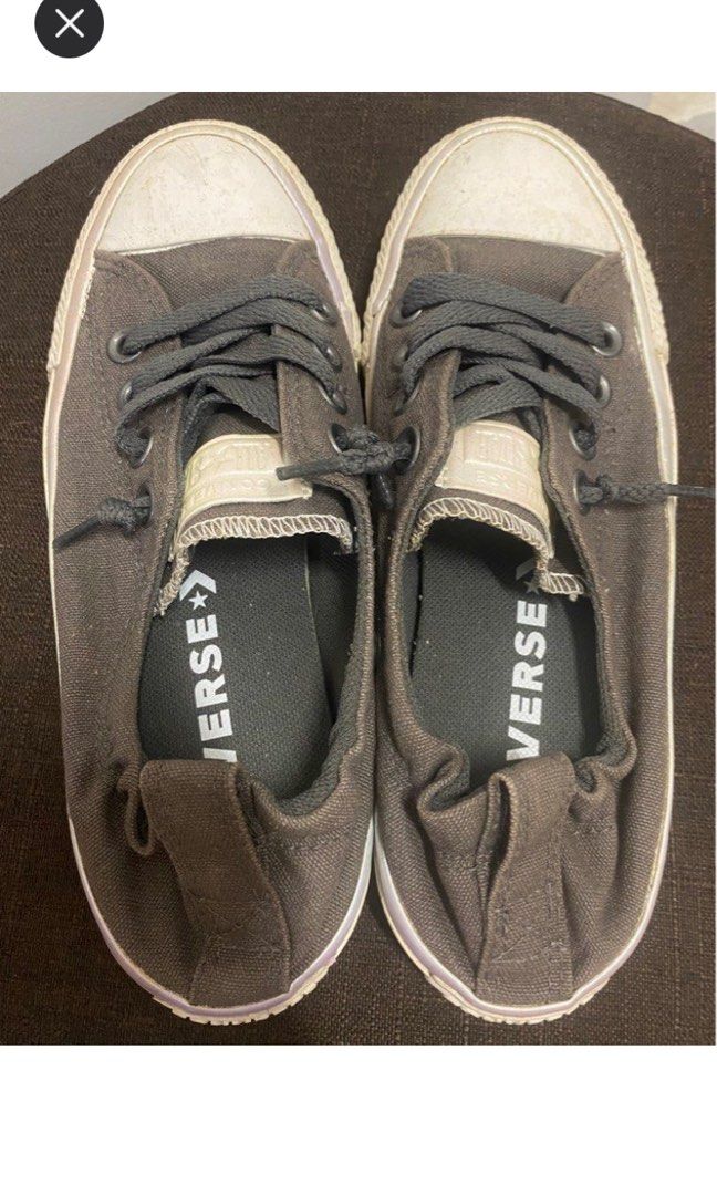 No hotsell shoelace converse