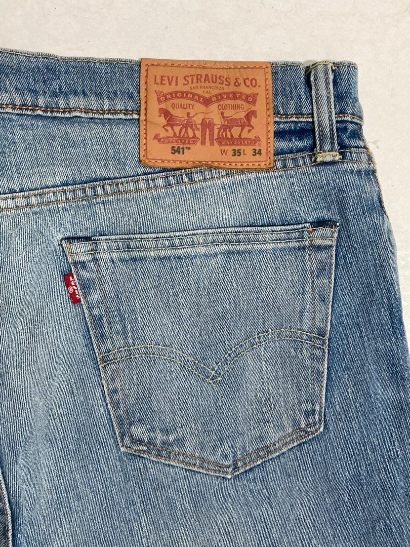 Levis 541 white oak cone denim online