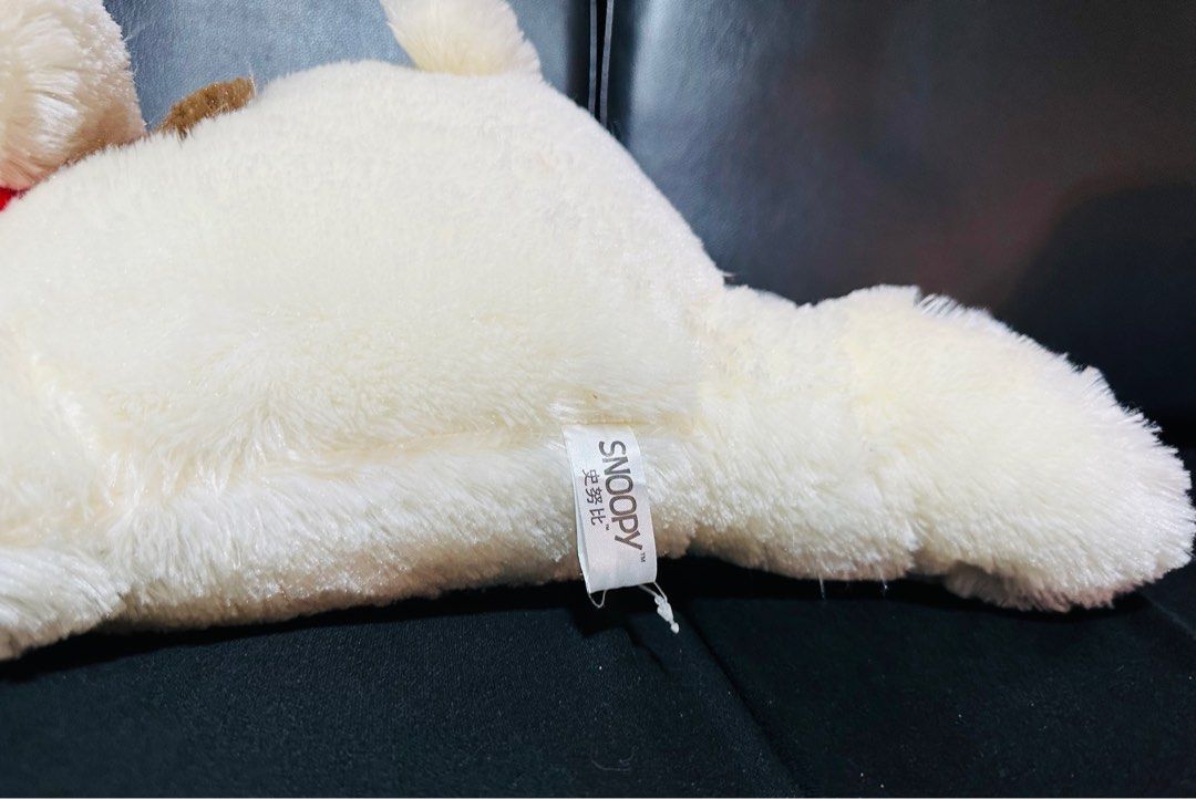 Authentic Peanuts Snoopy Cream Jumbo Plush, Hobbies & Toys, Toys ...