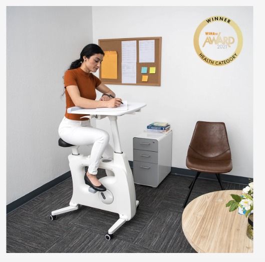 All in one desk bike top