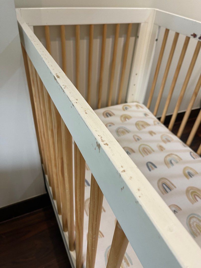 Babyletto Lolly 3in1 Convertible Crib with Toddler Bed Conversion Kit