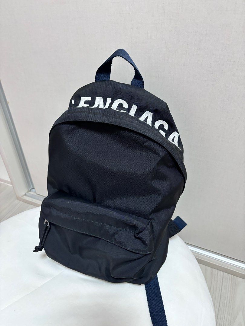 Balenciaga wheel logo backpack on sale