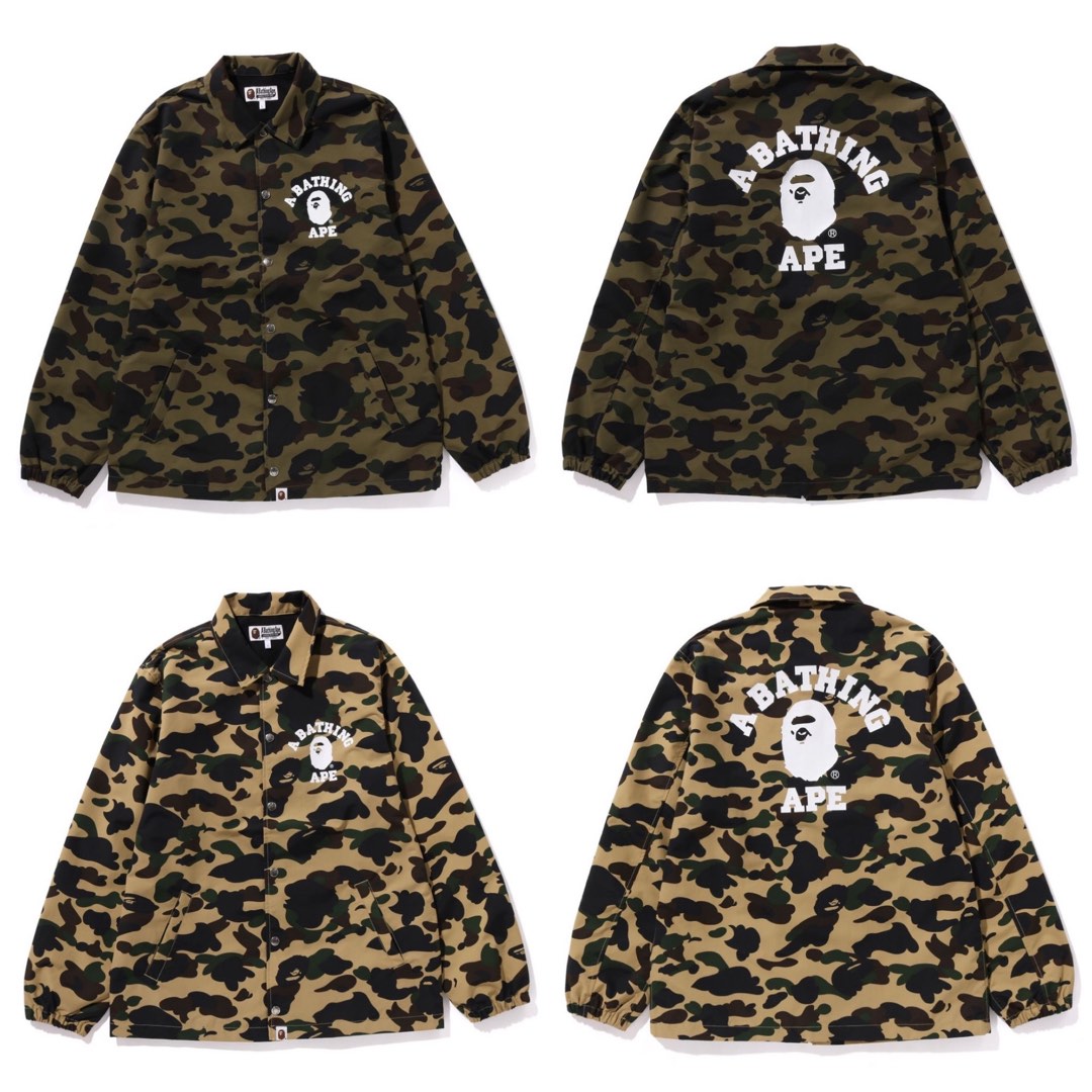 Bape 1st hotsell camo coach jacket