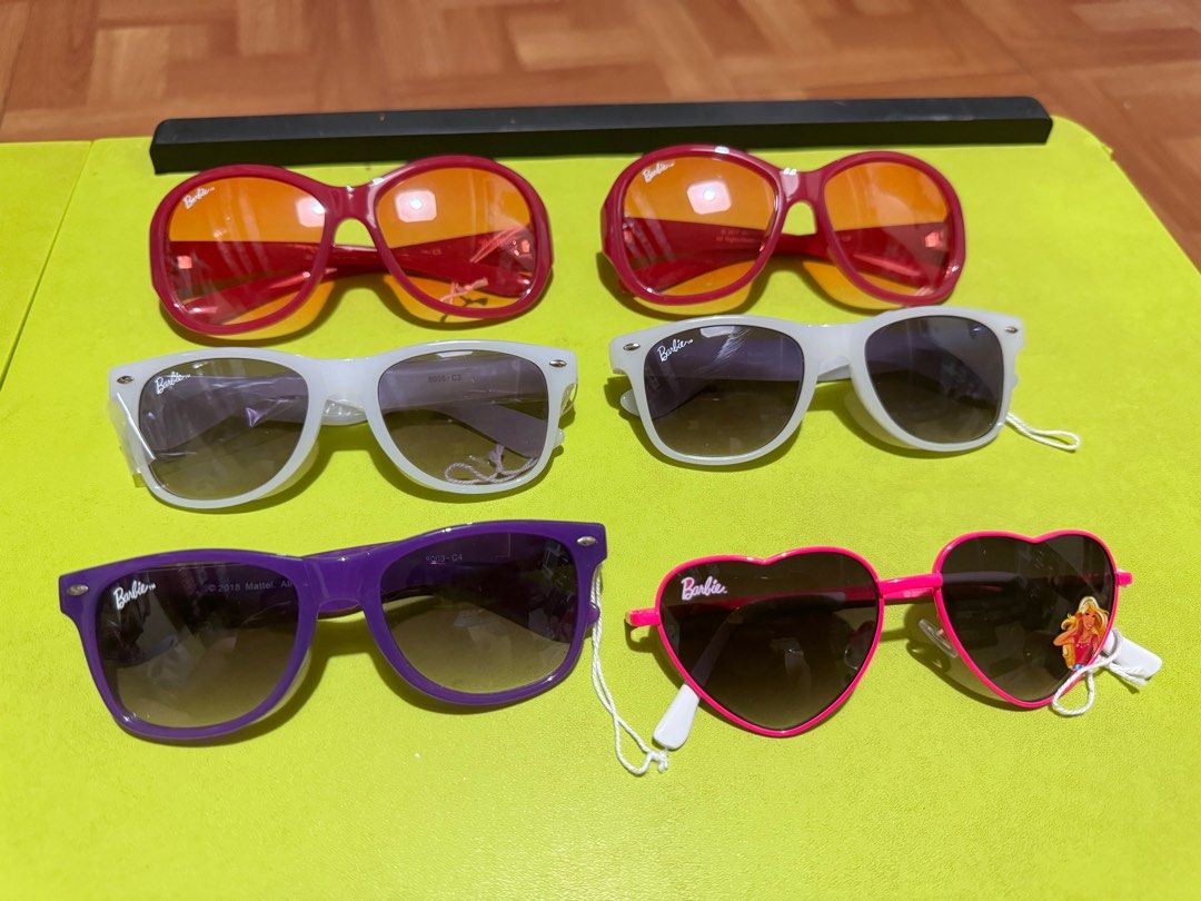 Barbie Sunglasses for Kids (Category: Sunglasses & Eyewear) located in Manila. Submitted by tanjohnrn (Listing ID 1277930307, Image 2). Description: Decluttering my things this 2024 *Price listed per piece C- SOLD Unused and New Condition Original- purchased at Ideal Vision Inclusion: Ideal Vision Generic Pouch Case МОР: Gcash BPI Shipping only via: Grab/Lalamove/Angkas Shipping Fee to be shouldered by the buyer. For NCR buyers only. Cannot so sh
