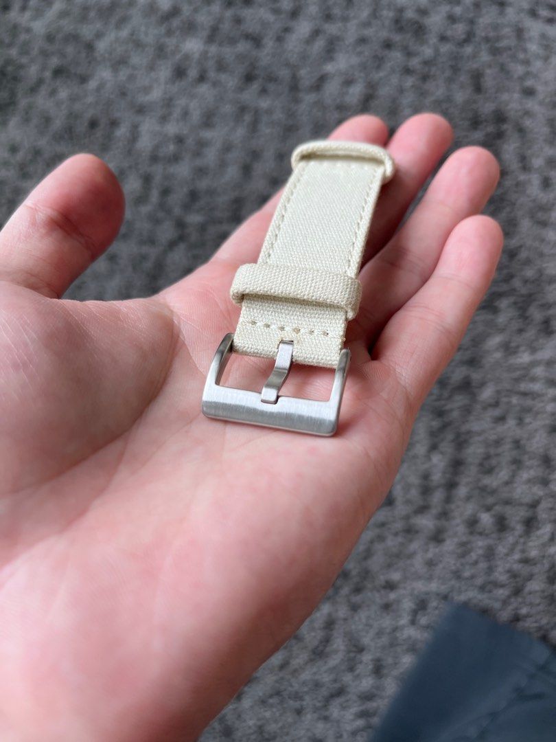 Linen watch strap sale