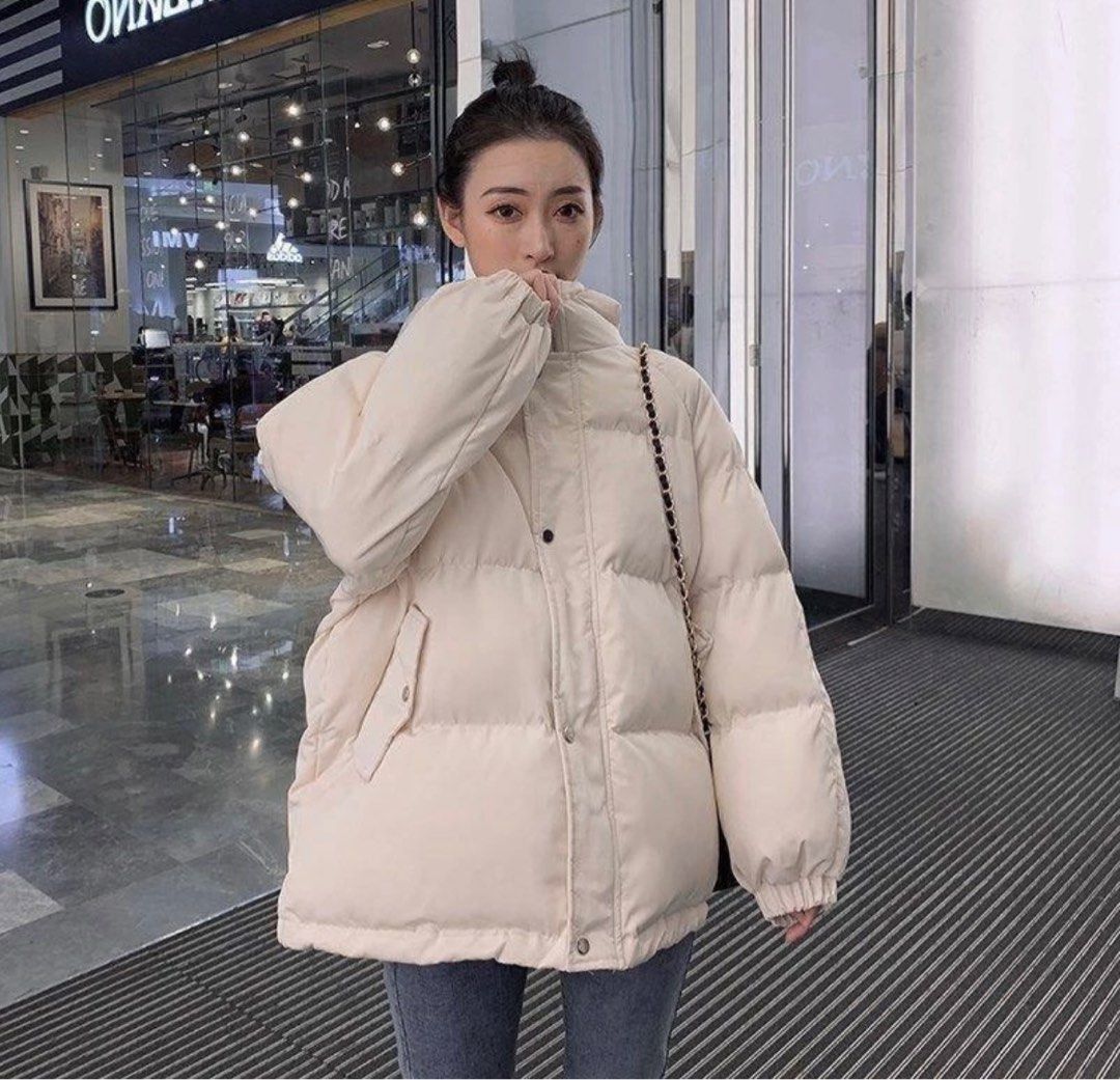 Puffer snow jacket hot sale