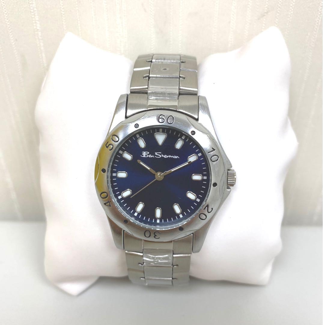 Ben Sherman Kid s Silver Metal Bracelet Watch S081