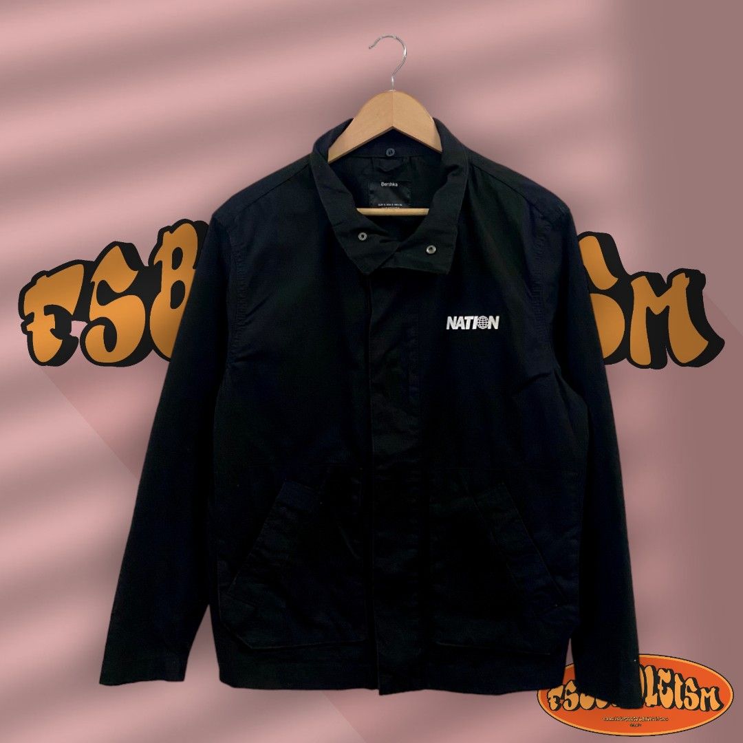 Bershka coach jacket shop