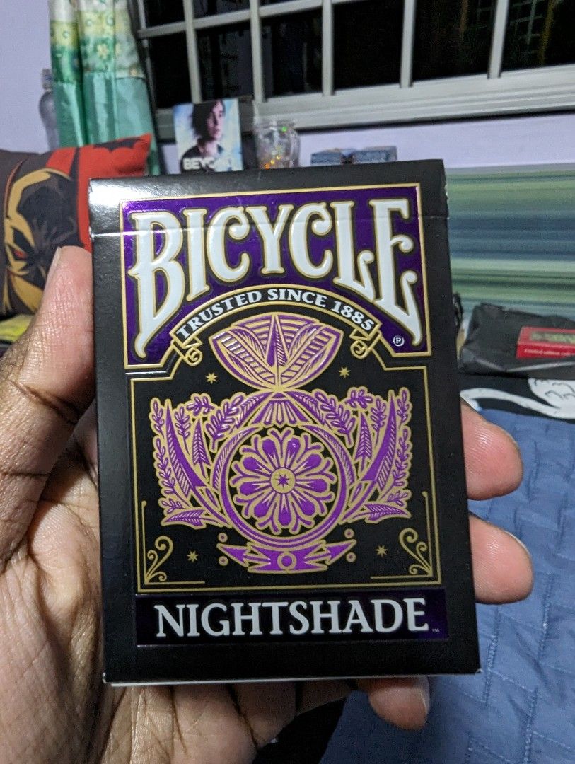 Bicycle Nightshade Playing Cards Hobbies Toys Toys Games on