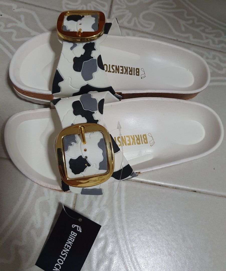 White cork birkenstocks on sale