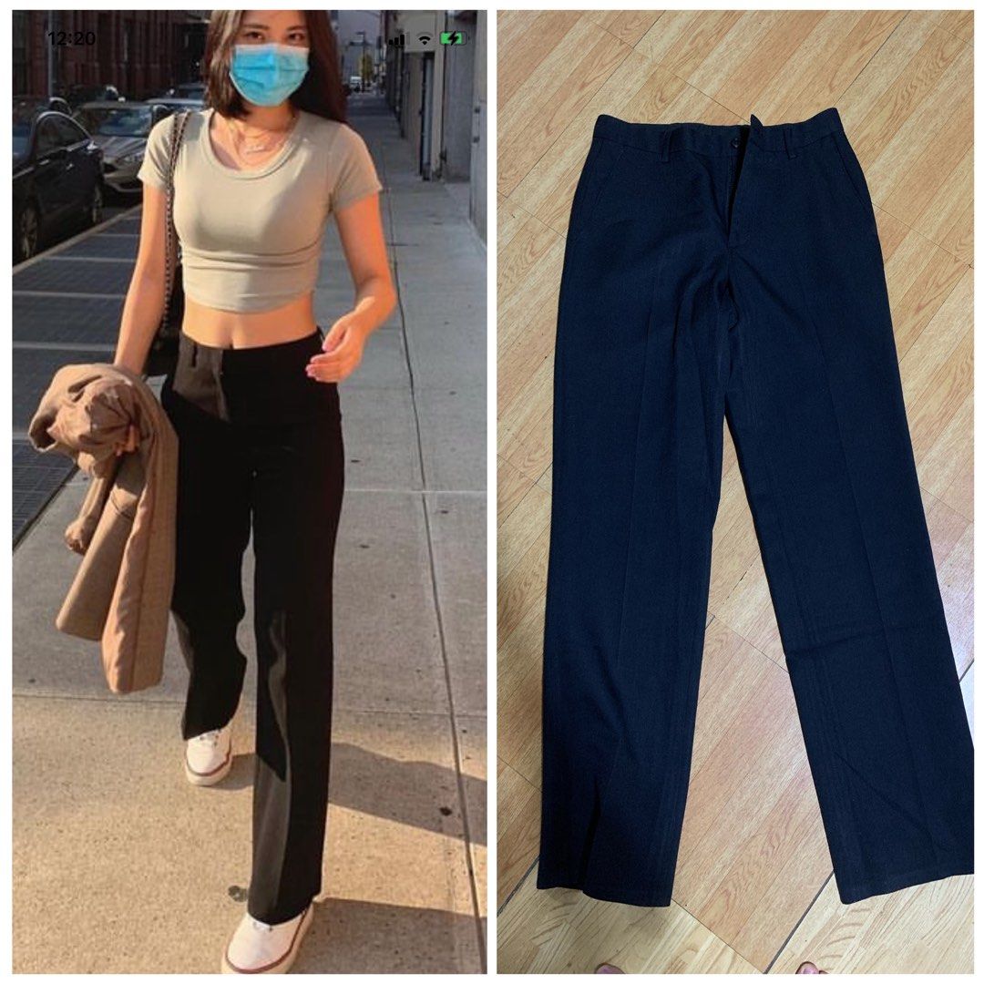 Zara Woman High Waist Black Pants Trousers, Women's Fashion, Bottoms, Other  Bottoms on Carousell