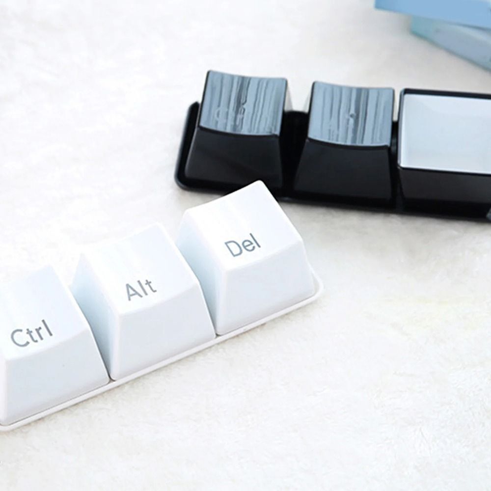 [BMC] Ctrl Alt Del 3 Piece Tea Cup Coffee Mugs Set, Furniture & Home ...