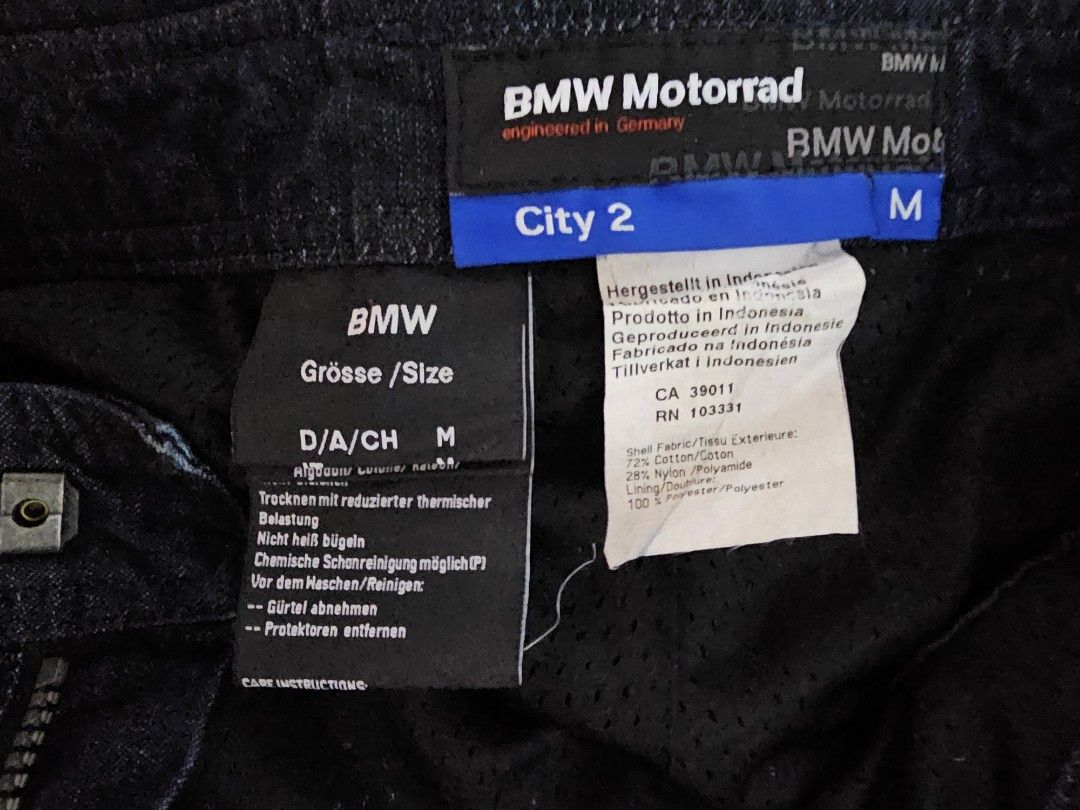 BMW City 2 Denim Pants Size M Motorcycles Motorcycle Apparel on