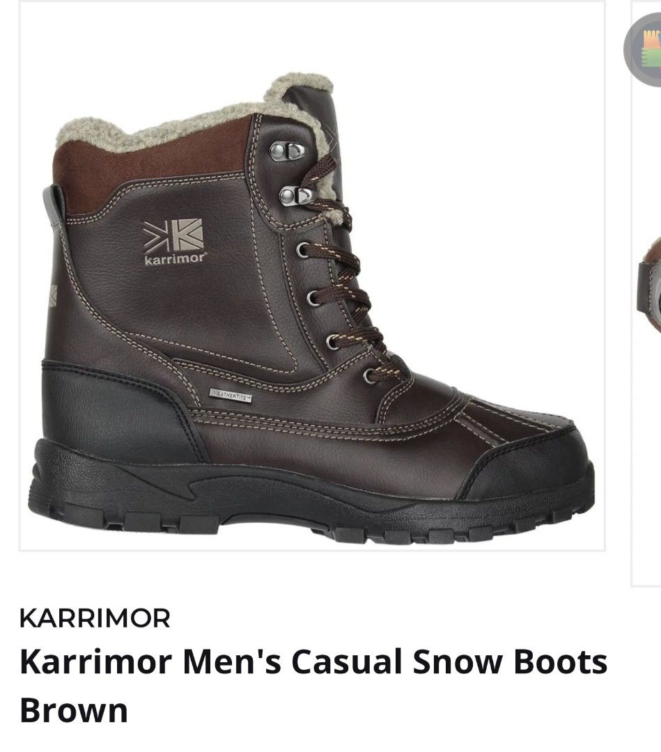 Karrimor snow boots sales mens
