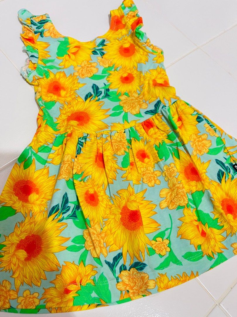 Summer shop sunflower dress