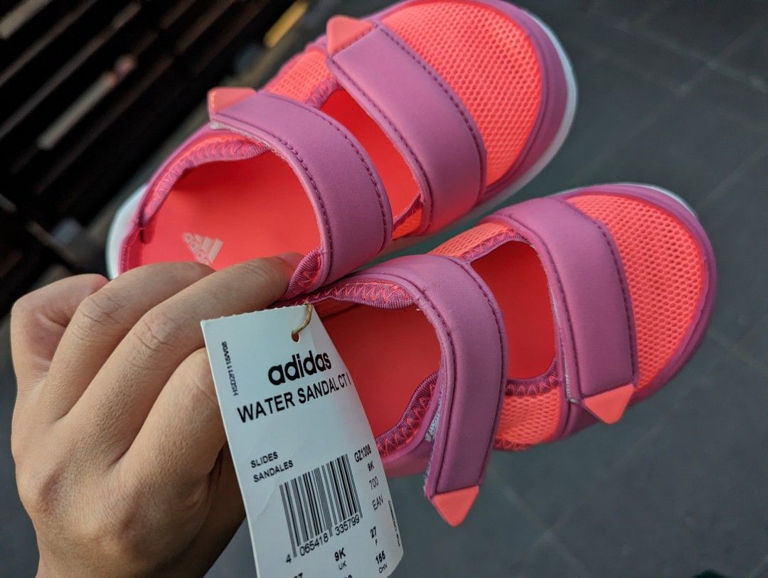 Adidas sandals size 9 best sale