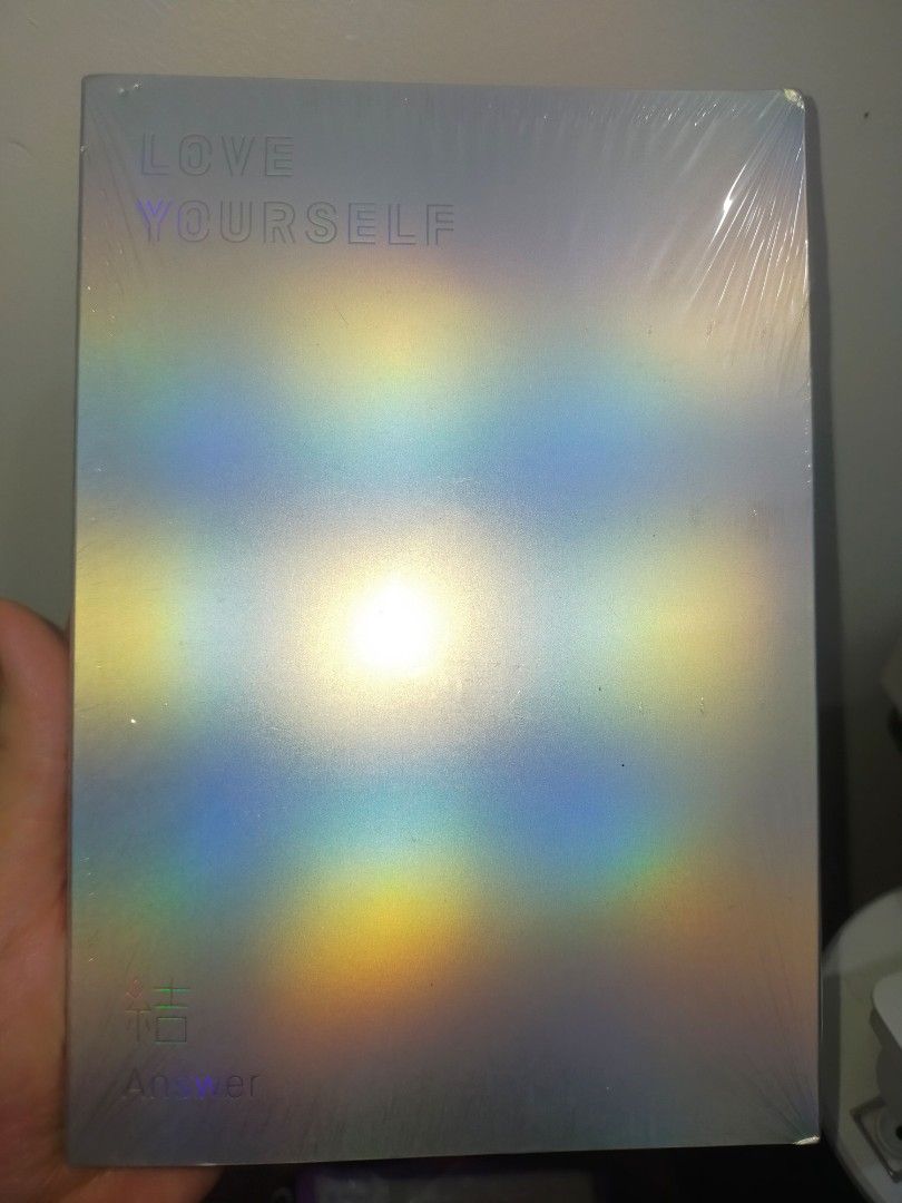 Brand New BTS Love Yourself: Answer (Category: K-Wave Merchandise) located in Quezon City. Submitted by gzerimar (Listing ID 1277965590, Image 2). Description: Brand new and sealed BTS Love Yourself Answer "E version" RFS: wrong version ordered.