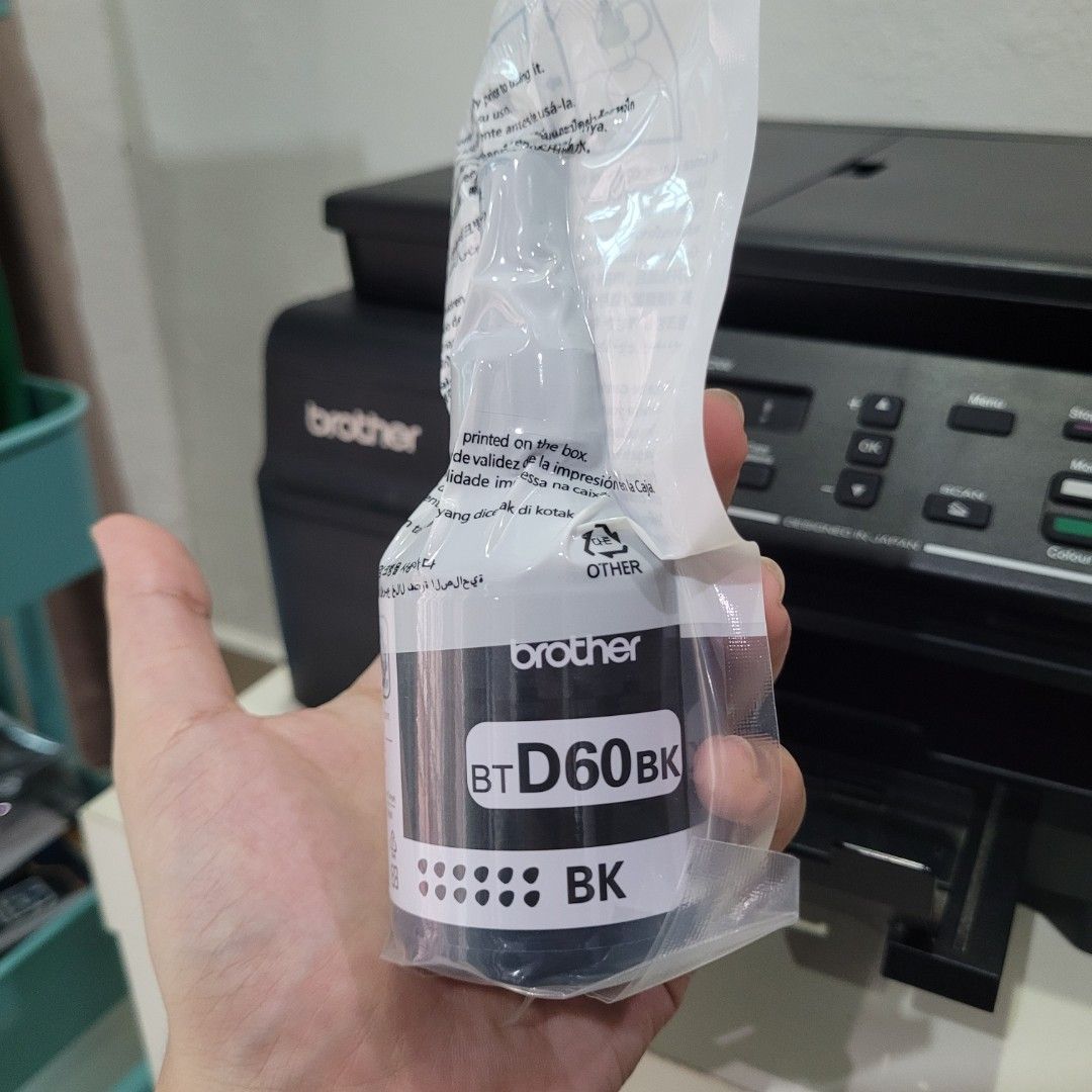 Brother Printer Black Ink BTD60K for DCPT310, DCPT510W, DCPT710W