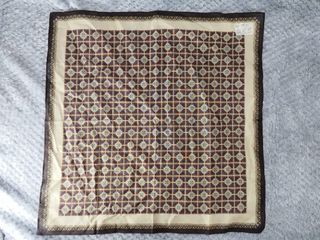 Brown graphic Handkerchief
