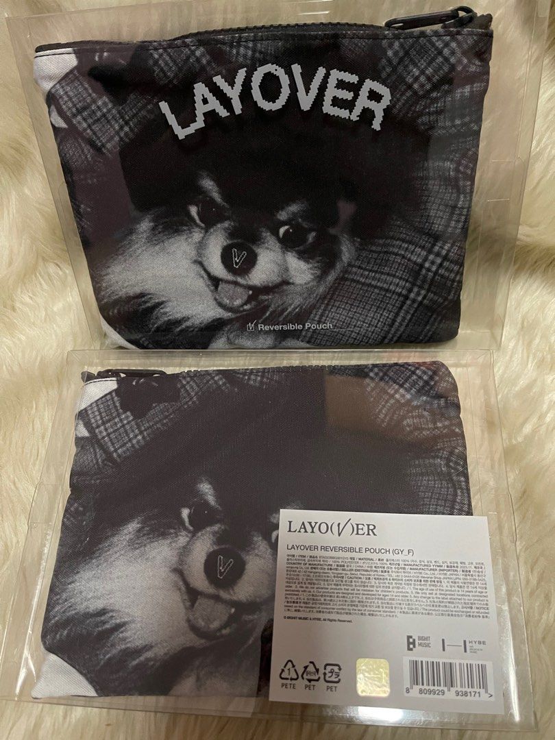 BTS V テテLAYOVER ヨンタンポーチ　Reversible pouch BTS V テテLAYOVER ヨンタンポーチ Reversible pouch - アイドル
