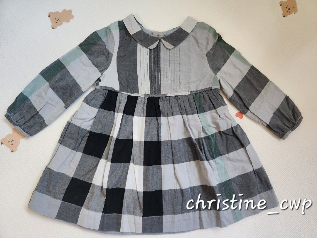 Burberry dress 18 months hot sale