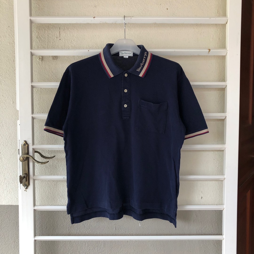 Burberry polo shirt Men s Fashion Tops Sets Tshirts Polo