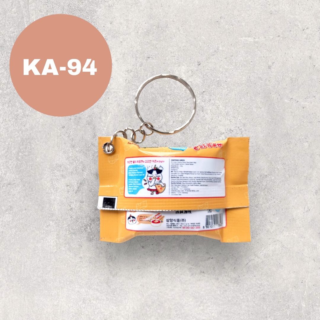 BUY 2 ANY ITEMS FREE DELIVERY MAILING Samyang Cheesy 3D Keychain