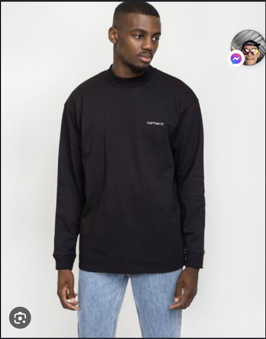 Carhartt mock neck shirt deals